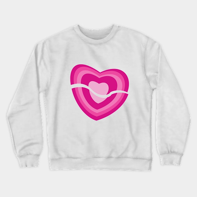 Broken heart Crewneck Sweatshirt by Veruska